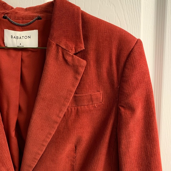 Aritzia Babaton Corduroy Blazer - Picture 3 of 7